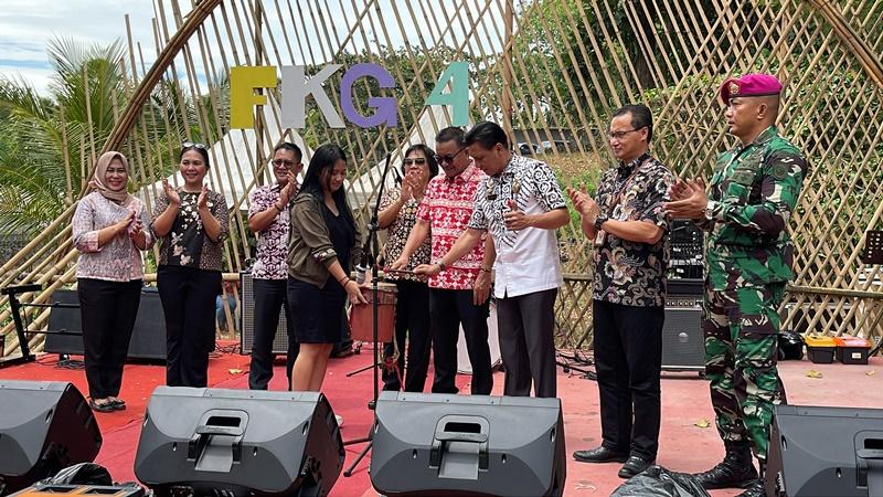 Buka FKG 4, Wali Kota Bitung Maurits Mantiri Ingin Tepi Kuala Girian Jadi Lokasi Wisata