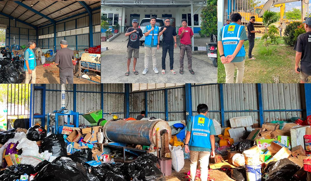 Program TJSL PLN Ubah Sampah Menjadi Harapan di TPA Kawatuna Kota Palu - Tribunmanado.co.id