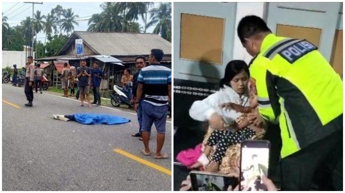 Pasutri Tewas Terlibat Kecelakaan Beruntun, Anaknya Terpental dari Motor dan Kritis