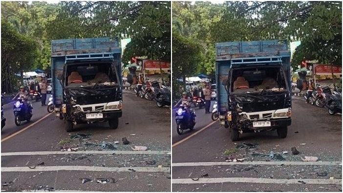 Kecelakaan Maut, Seorang WNA Tewas Seusai Motor Tabrakan dengan Truk