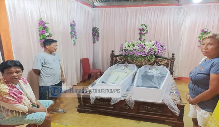 Lokasi dan Waktu Pemakaman Kakak dan Adik Korban Meninggal Tenggelam di Pantai Karangria Manado - Tribunmanado.co.id