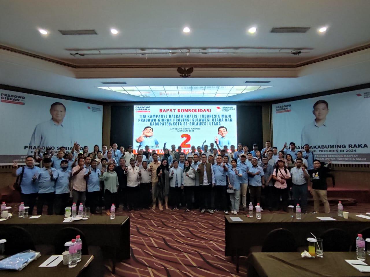 Prabowo Subianto Dijadwalkan Kampanye Terbuka di Manado Sulawesi Utara