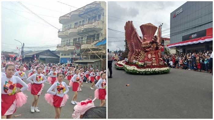 27 Kendaraan Hias, Marching Band, hingga Fashion Dilibatkan dalam Parade TIFF 2023 Tomohon Sulut