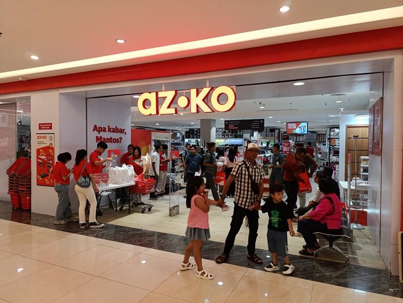 Azko Hadir di Manado Sulawesi Utara, Siapkan Kebutuhan Rumah Tangga dari A sampai Z