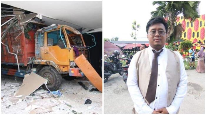 Truk-mengalami-rem-blong-hingga-menabrak-gedung-pernikahan-di-Balikpapan.jpg