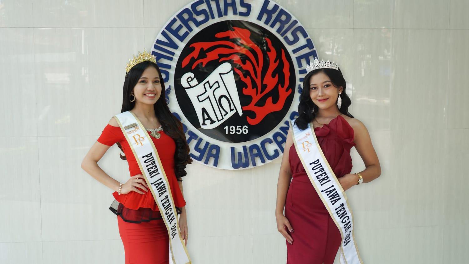 Prestasi Dua Mahasiswa UKSW di Ajang Putera Puteri Jawa Tengah 2024, Ini Gelar yang Mereka Raih