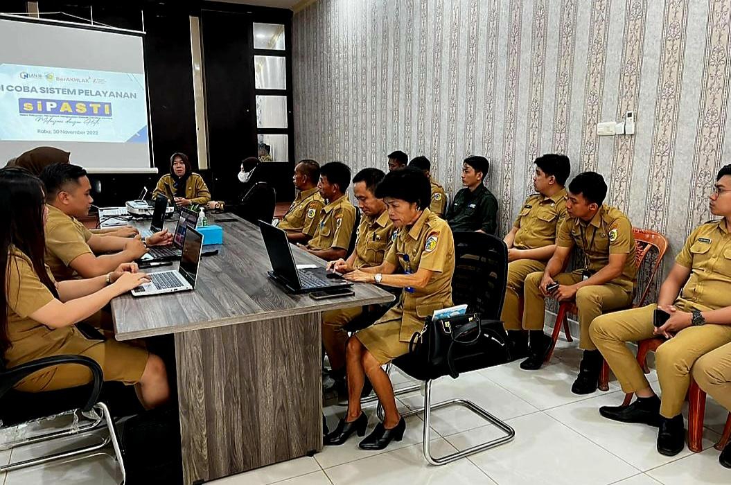 Permudah Layanan Kepegawaian, Januari 2023 BKPP Kotamobagu Sulawesi Utara Luncurkan Aplikasi siPasti