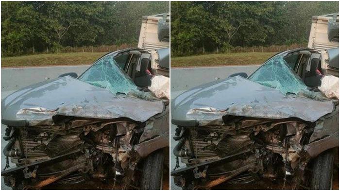 Kecelakaan Maut, 1 Orang Tewas, Mobil Boks Tabrak Truk