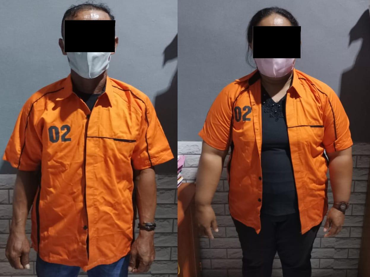 Unit Tipikor Polres Kepulauan Talaud Tahan Dua Tersangka Dugaan Korupsi Dana Desa Kakorotan