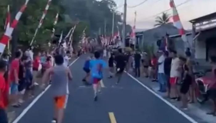 Kumtua Desa Sawangan Marie Wuisan Sebut Lomba Atletik yang Viral Sudah Rutin Dilakukan Tiap Tahun