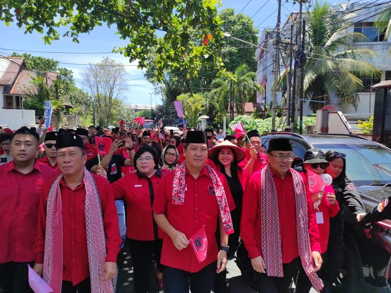 Target 25 Kursi DPRD Sulut, ini Daftar Lengkap Bakal Caleg PDIP di Pemilu 2024