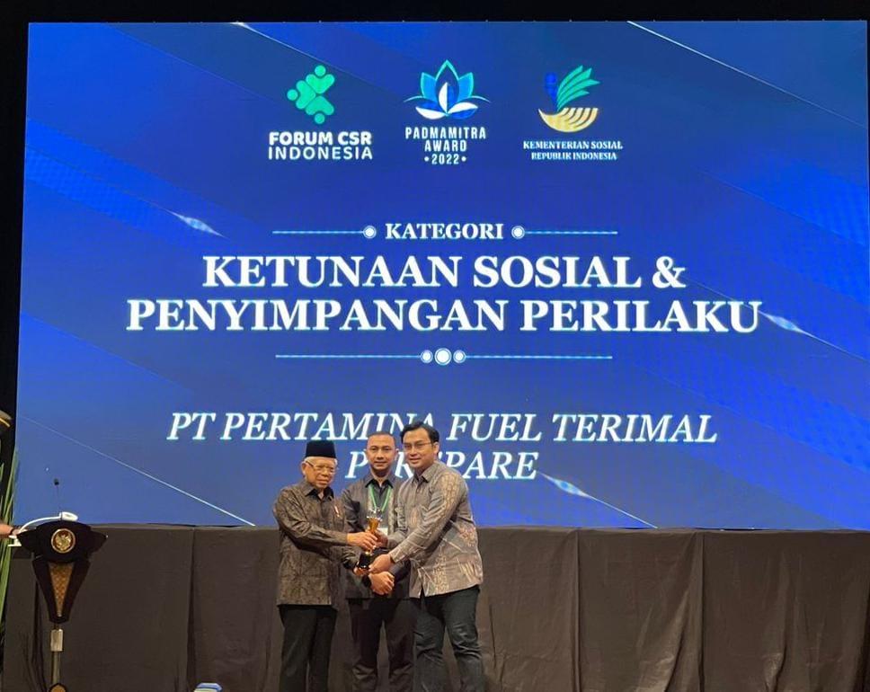 Program Pendampingan Kader Posyandu dan UMKM Pertamina Sulawesi Diganjar Penghargaan Wapres RI