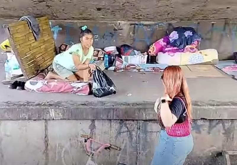 Tak Hanya Orang Dewasa, Anak-Anak Ternyata Sering Tidur di Kolong Jembatan Soekarno Manado Sulut