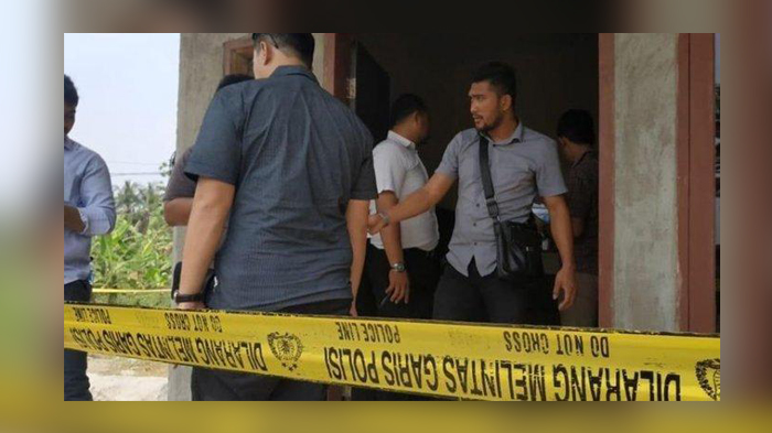 Setelah Menghilangkan Nyawa Satu Keluarga Dengan Patok, Pelaku Hanya Membawa Barang Ini