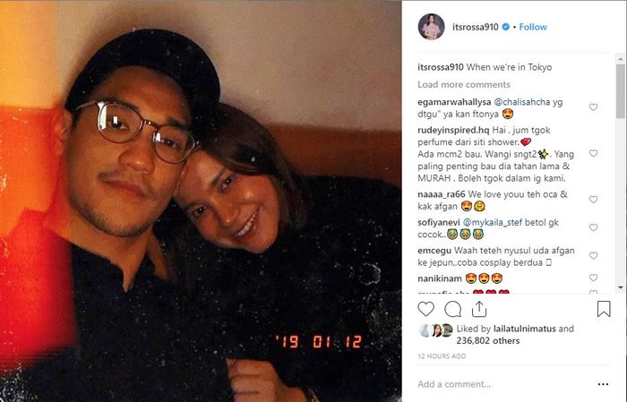 Kerap Terlihat Mesra, Fakta Baru Terungkap Dari Hubungan Rossa dan Afgan