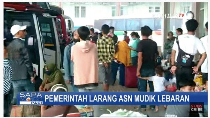 Demi Bisa Mudik Seorang Perantau Rela Keluarkan Duit Rp 450 Ribu, Sembunyi di Bagasi Kolong Bus