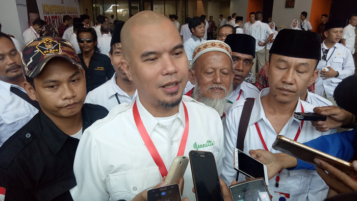 Ahmad Dhani Mendaftar Calon Wali Kota di Pilwako 2020 Lewat Gerindra, Mencalonkan Diri di Kota Ini