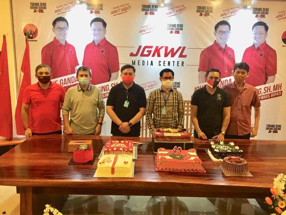 Ahok Ucapkan Selamat HUT Untuk Joune Ganda Lewat Video