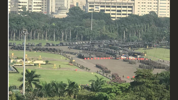 Hadapi Aksi 22 Mei Besok, TNI-Polri Turunkan 44.743 Personel Amankan 11.501 Pendemo