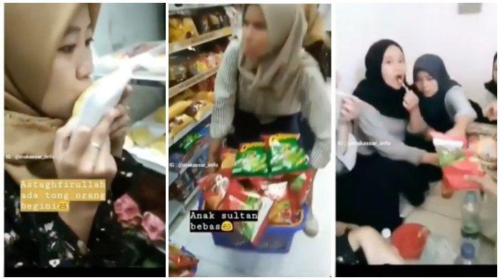 Sekelompok Gadis Mengacak-acak Minimarket sambil Bermain, Minta Maaf, Anak Sulung Jokowi Berkomentar