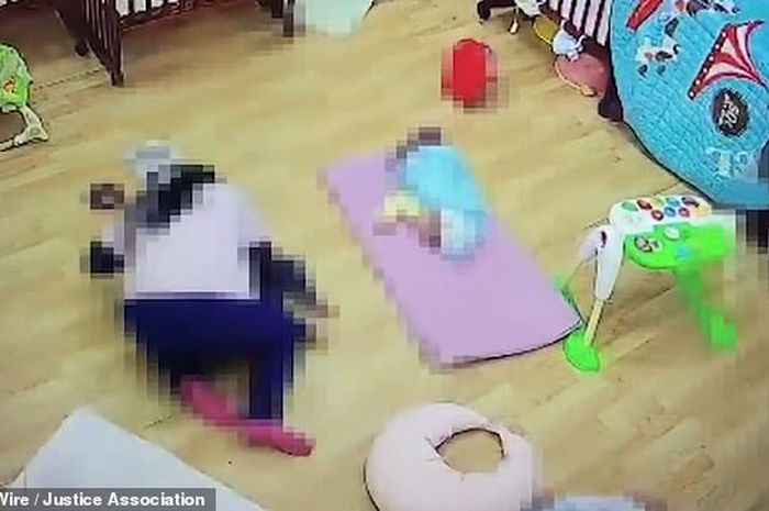 VIDEO, Tak Tahan Dengar Suara Tangisan, Pengasuh Ini Tega Menindih Bayi Sampai Meninggal