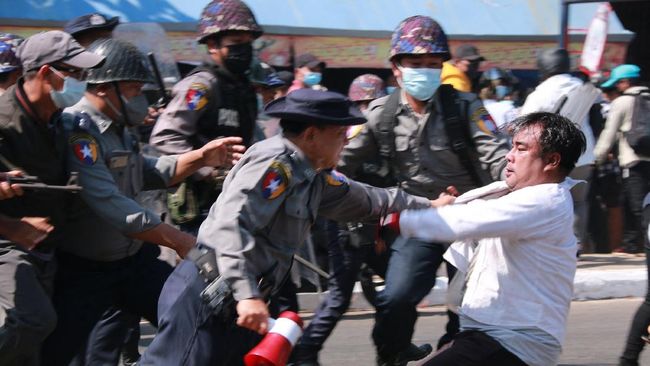 Sebanyak 706 Warga Sipil Tewas Dibunuh Aparat Keamanan Myanmar, Tindak Kekerasan Terus Berlanjut