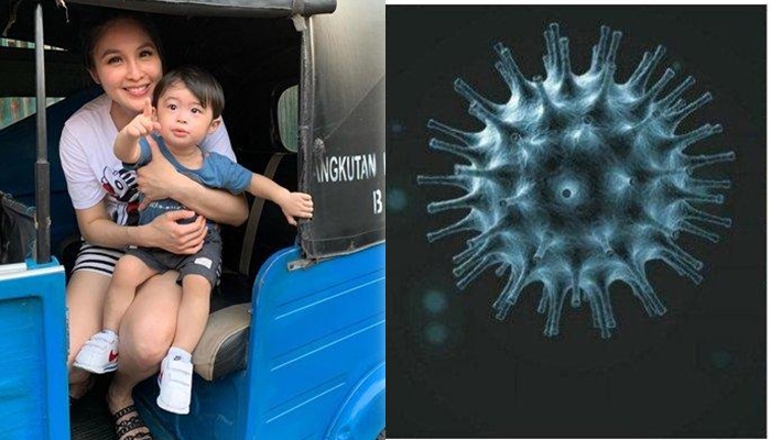 Anak Sandra Dewi Dipaksa Bolos Sekolah, Gegara Virus Corona: Dulu Gak Takut, Sekarang Takut Mati!