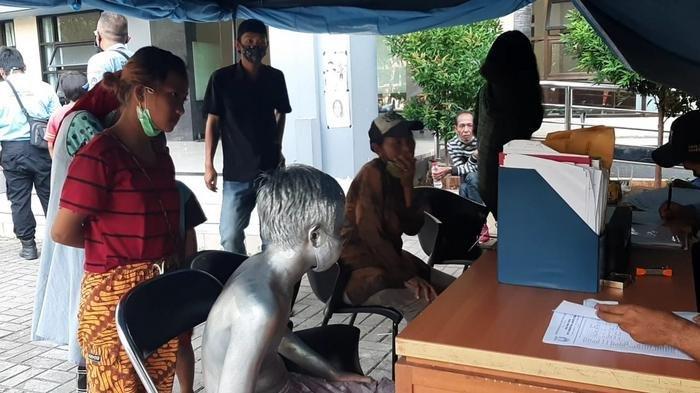 Sat Pol PP Gelar Operasi, Cari Manusia Silver, Ini yang Akan Dilakukan Selanjutnya