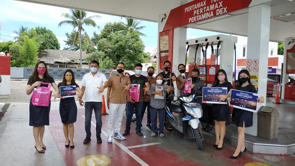 Setia Pakai Pertamax Turbo dan MyPertamina, Oma Sonya Dapat Apresiasi dari Pertamina