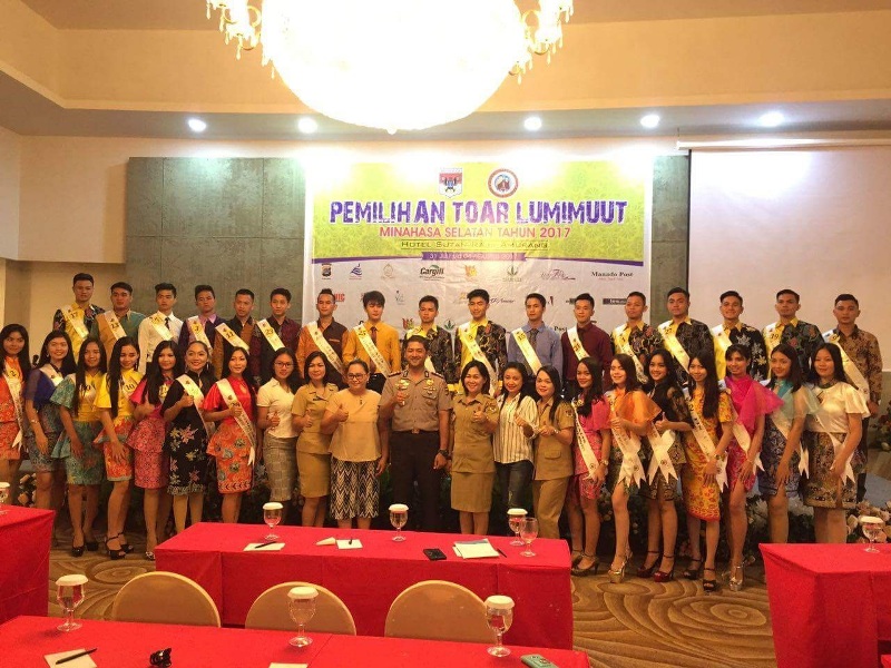 Arya Perdana Beri Materi soal Pentingnya Kamtibmas ke Finalis Toar Lumimuut Minsel