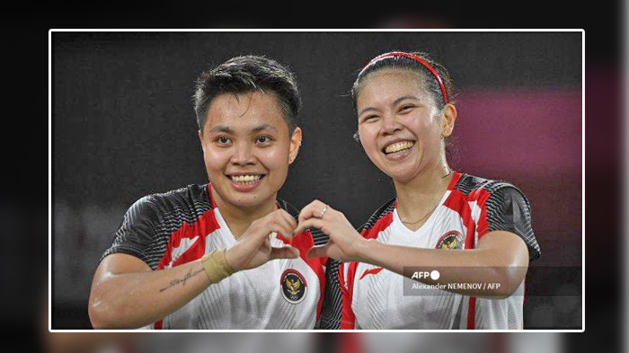 Final Bulu Tangkis Olimpiade Tokyo 2020, Greysia Polii/Apriani Rahayu VS Chen Qingchen/Jia Yifan