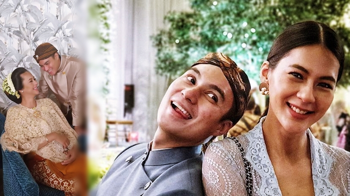 Istri Baim Wong Pakai Busana Off Shoulder Saat Acara 7 Bulanan, Jadi Sorotan!