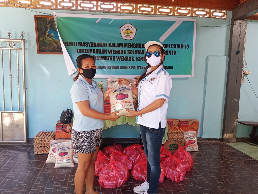 Politeknik Peduli Covid-19, Agus Soesilo Bersyukur Warganya Dapat Bantuan