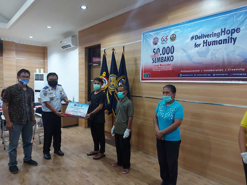 500 Paket Sambako Disalurkan Hingga ke Pendeta, Imam dan Jemaah