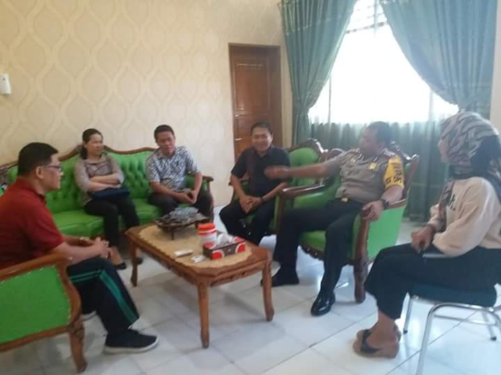 Jelang Pemilu 2019, Bawaslu Minsel Koordinasi dengan Kapolres dan Kajari