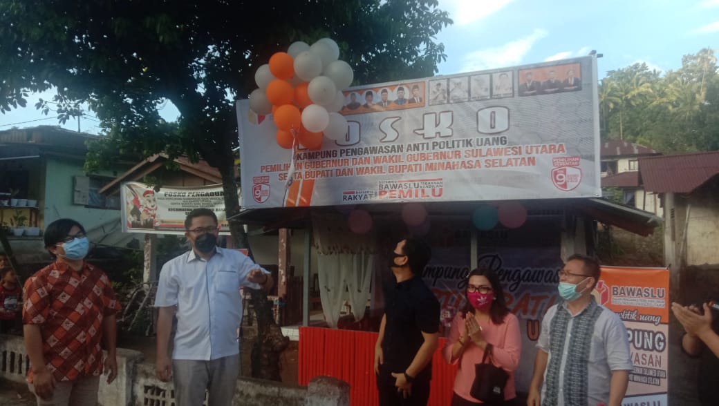 Bawaslu Sulut Canangkan Tewasen Kampung Pengawasan Pilkada