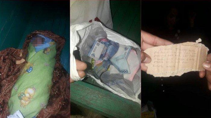 Diduga Tak Mampu, Bayi Perempuan, Uang Rp 150.000 dan Surat Wasiat Ditemukan Warga Aceh