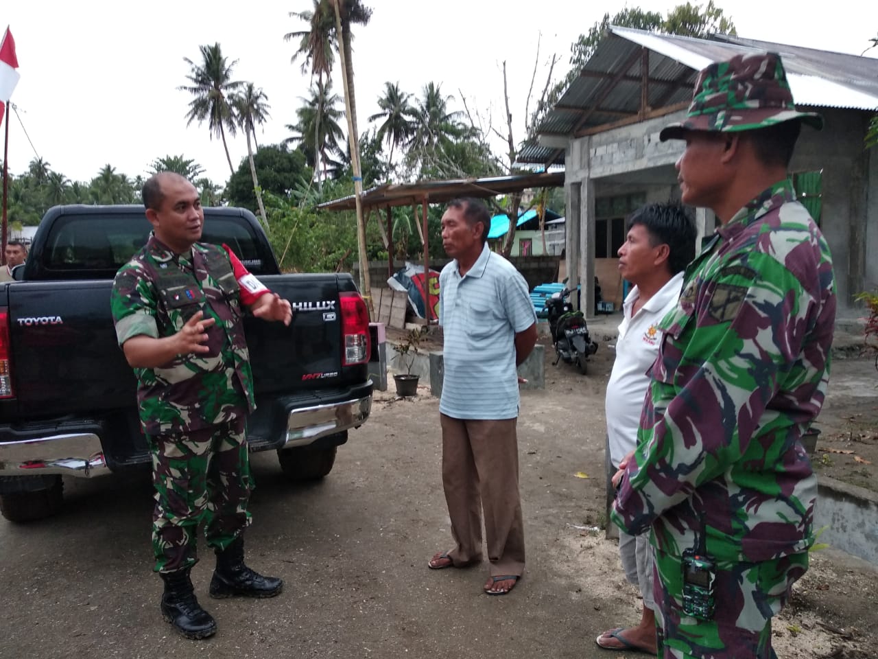 TMMD ke-104 di Talaud, Ketua BPD Naftali Tak Sabar Berkantor di Gedung Bersama Tiga Pilar