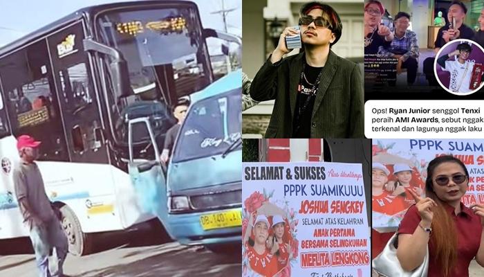 3 Kejadian Viral Sulut Sepekan: Wanita Beri Selamat ke Suami dan Selingkuhan, Bus BTS Diadang Sopir
