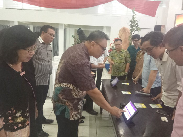 Panitia Pemilihan Sinode GMIM Sosialisasi e-Voting di Wilayah Bitung