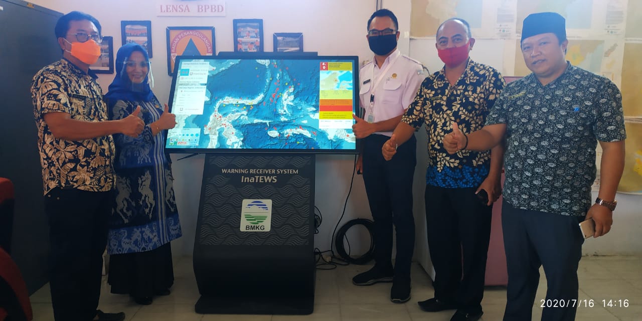 Boltim Punya Warning Receiver Sytem Untuk Mendeteksi Bencana Gempa dan Tsunami