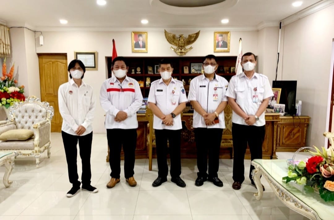Pemprov Sulut Apresiasi BP2MI SulutGo, Hendra Makalalag Audiensi dengan Sekprov Asiano Gemmy Kawatu
