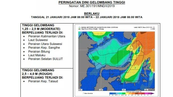 BPBD Imbau Warga Bolmong Waspada Cuaca Ekstrem