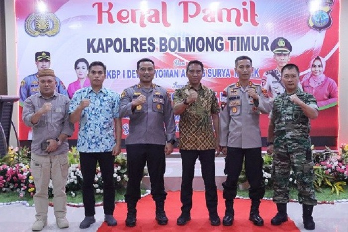 Bupati Boltim Sam Sachrul Mamonto Ucapkan Selamat Datang untuk AKBP Sugeng Setya Budi