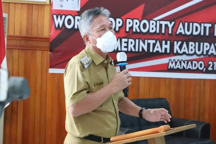 Franky Donny Wongkar 'Kuliahi' Peserta Workshop Probity Audit Pengadaan Barang dan Jasa