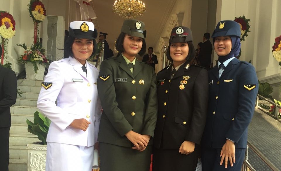 Caesaria Omega Putri Pesik, Wewene asal Tondano yang Jadi MC Upacara Detik-detik Proklamasi