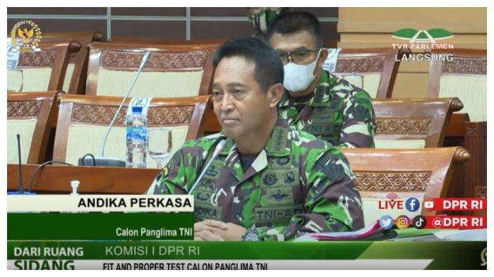 Jenderal Andika Perkasa Disetujui Jadi Panglima TNI