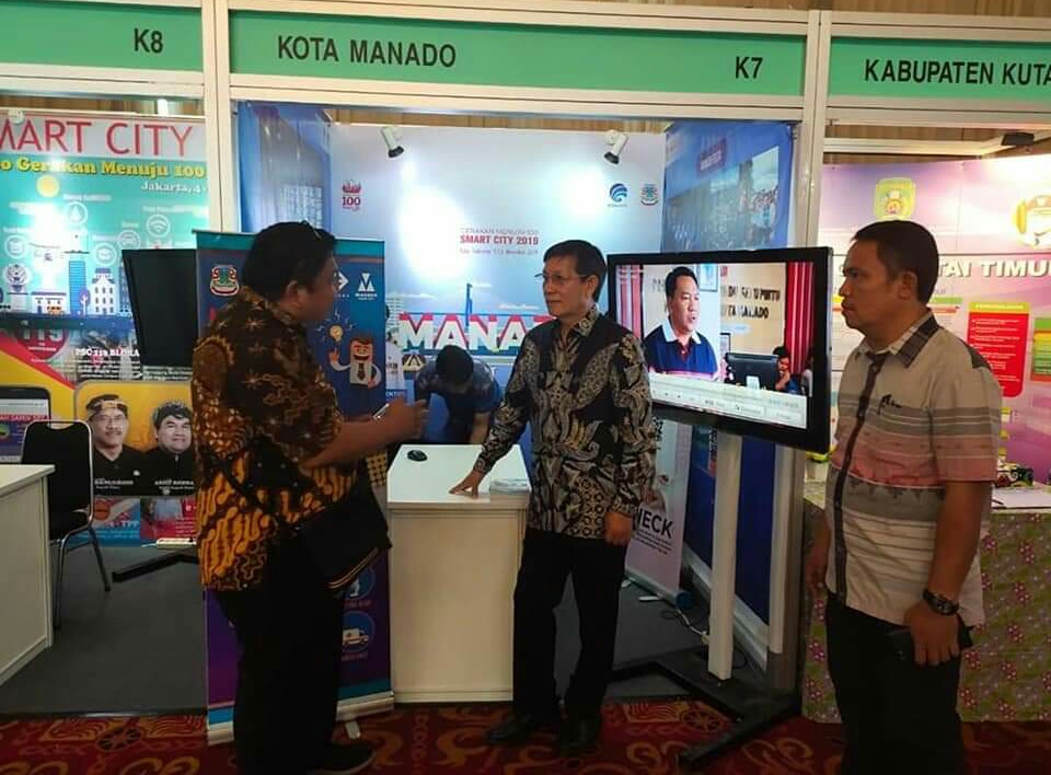Cerdas Comand Center Tampil Dalam Pameran Gerakan Menuju Indonesia Smart City 2019