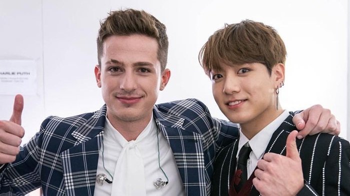 Usai Berkolaborasi, Charlie Puth Pamer Foto di Panggung Bareng Jungkook BTS