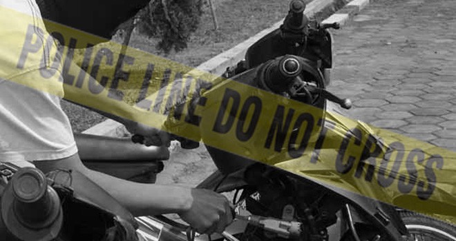 Sedang Pacaran, Cowok dan Cewek Ini Kemudian Mencuri Sepeda Motor Merek Jialing